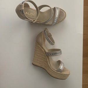 Aldo Jeweled Wedge